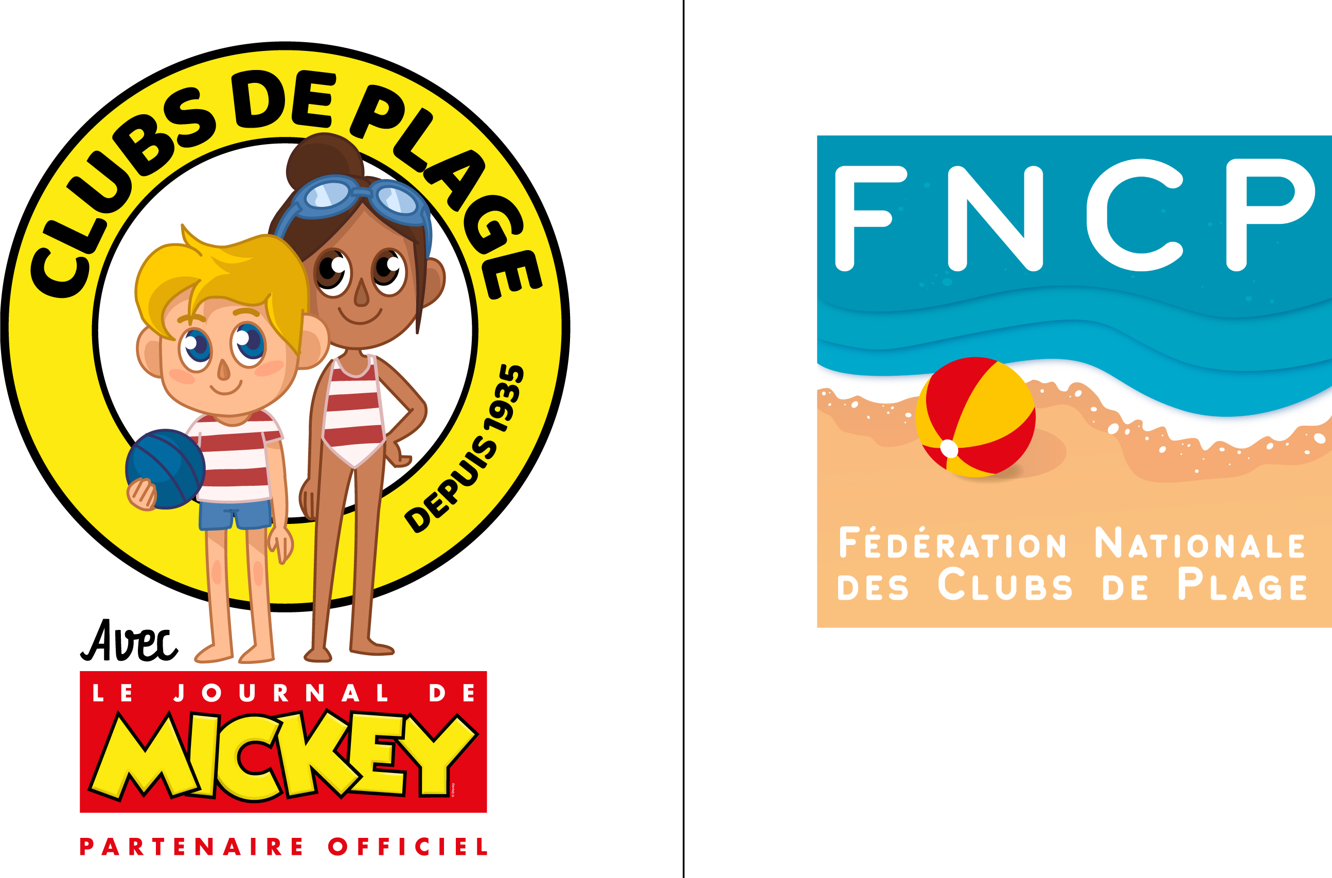 LOGO Clubs de plage JDM FNCP RVB